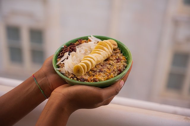 overnight oats with banana